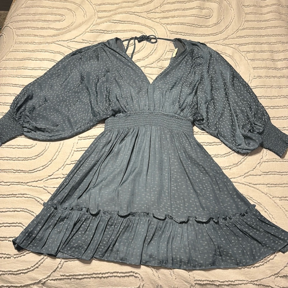 Open back dress with stars